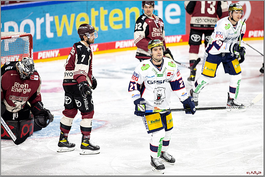 PENNY DEL;  Koelner Haie - Eisbaeren Berlin; Koeln, 19.02.2021